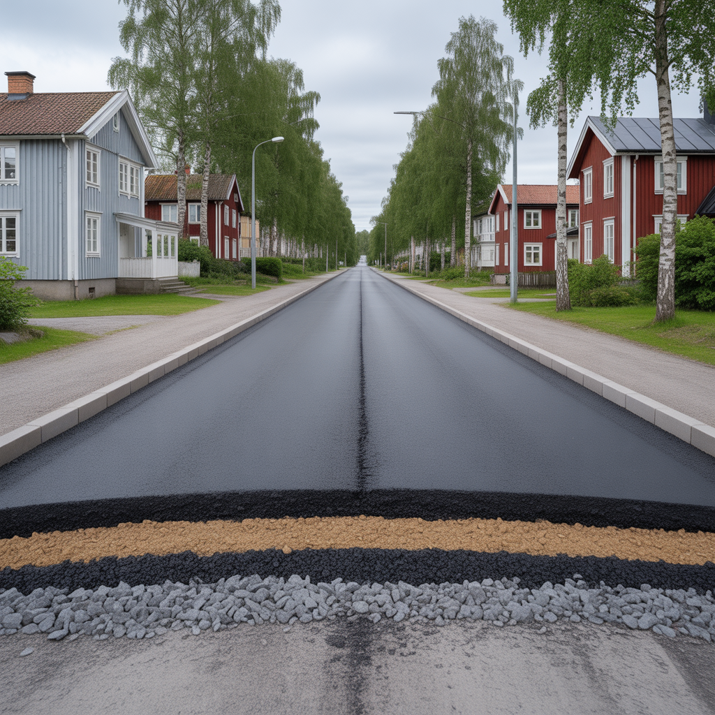 ratt tjocklek pa asfalt guide efter belastning