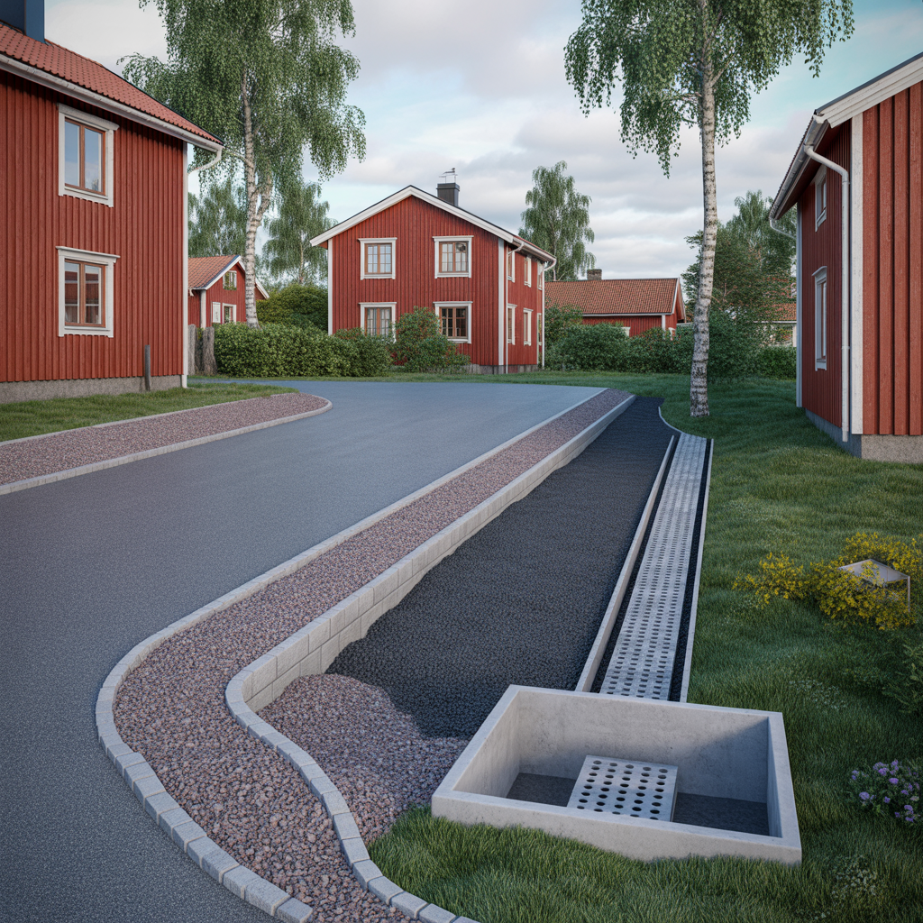 underarbete for asfalt checklista for barlager och dranering