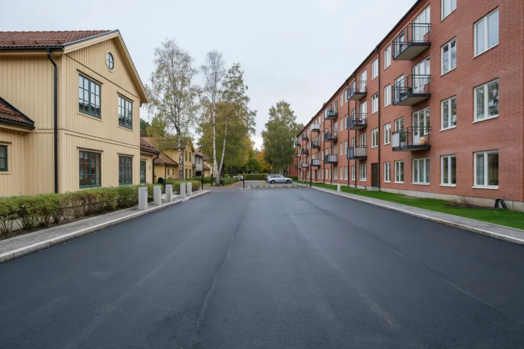 asfaltering av innerg rd och soprumsyta i tumba botkyrka