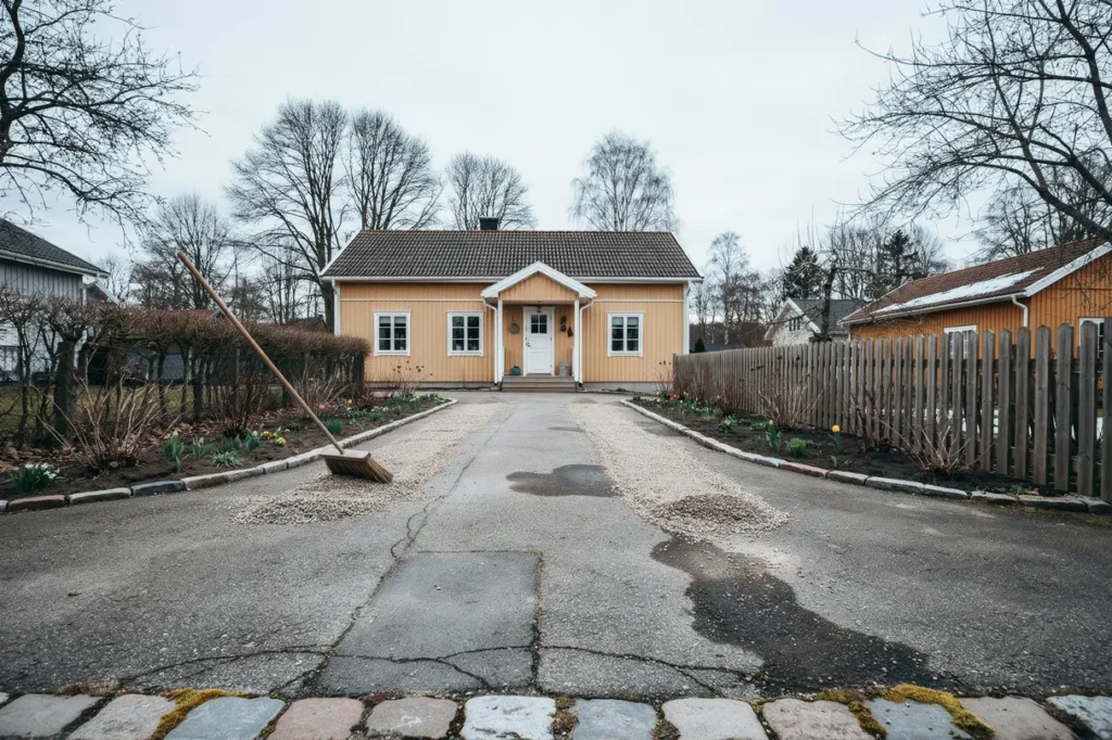 s f rl nger du livsl ngden p asfalterad uppfart med enkel sk tsel ret runt